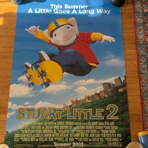 Stuart Little 2 Movie Poster Original Theatrical Release 2002 27/40